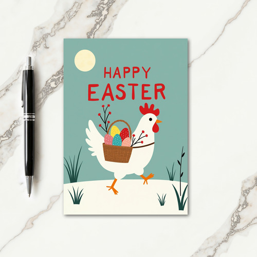 Festive Fowl Delivery Card