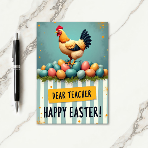 Festive Fowl Season Greetings Card