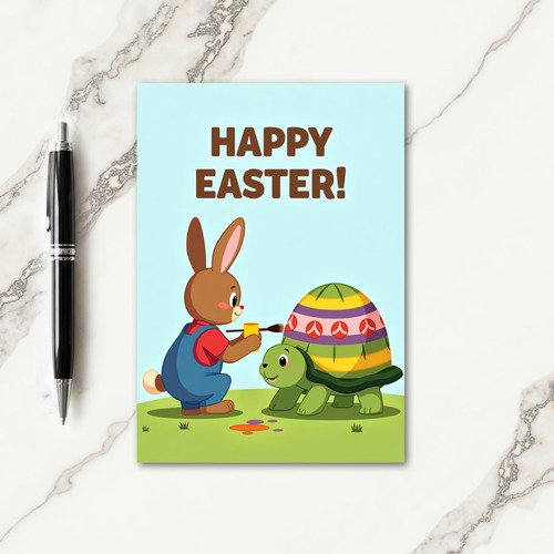 Festive Friends Art Project Card