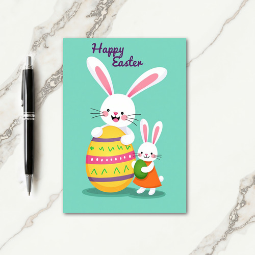 Festive Friends Egg Hunt Card
