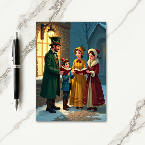 Festive Gathering Card