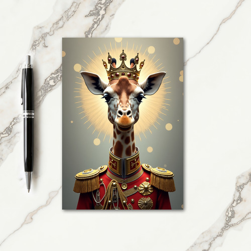 Festive Golden Halo Birthday Card