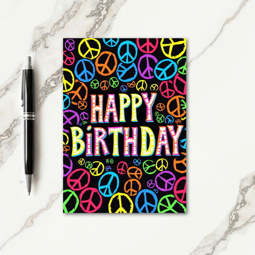 Festive Marquee Birthday Card