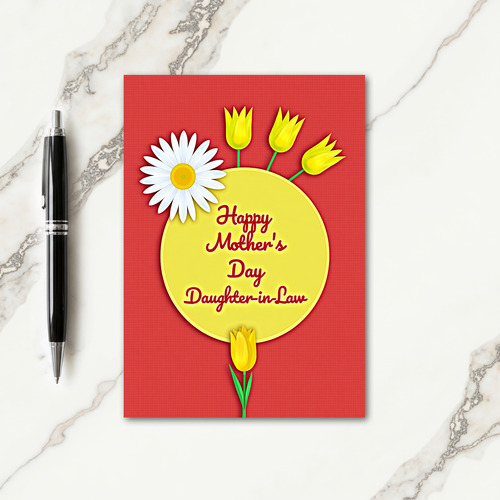 Festive Mothers Day Bloom Card