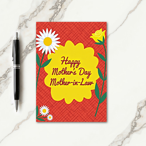 Festive Mothers Day Design Card