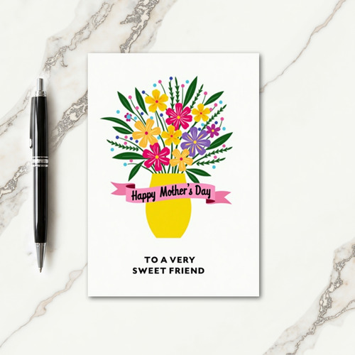Festive Mothers Day Wish Card