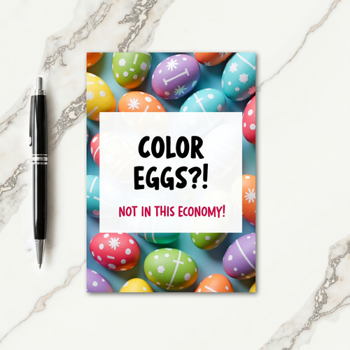 Festive Painted Object Fun Card