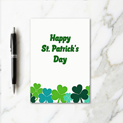 Festive Patrick Day Card