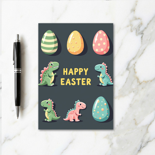 Festive Reptile Eggs Greeting Card