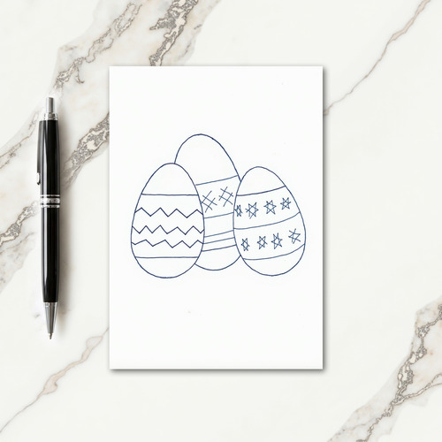 Festive Shapes Art Card