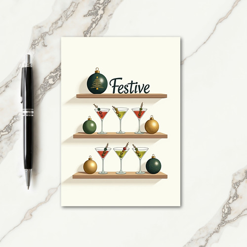 Festive Shelf Card