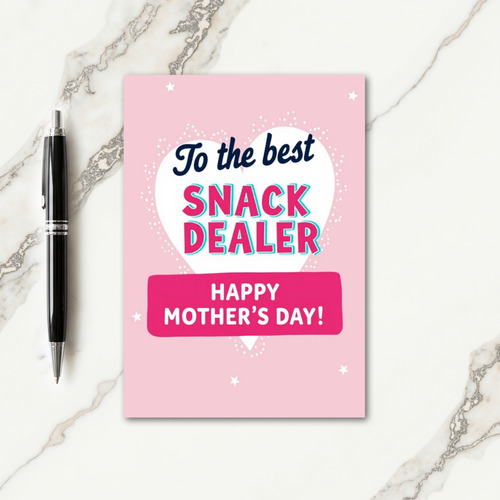 Festive Snack Dealer Card