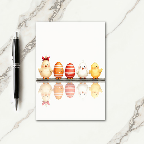 Festive Spring Friends Card