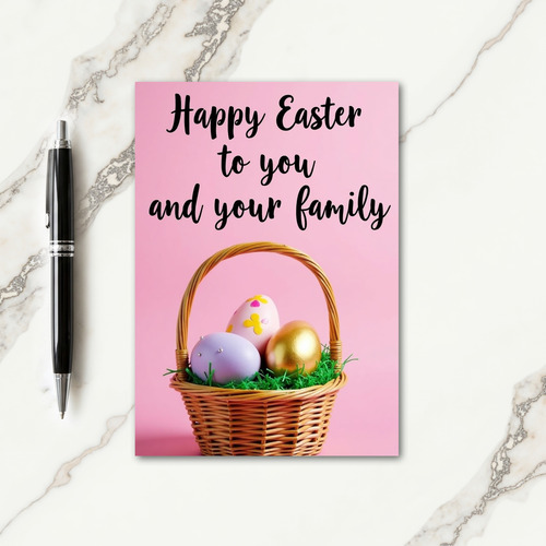 Festive Spring Greeting Card