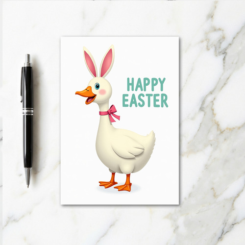Festive Spring Waterfowl Card