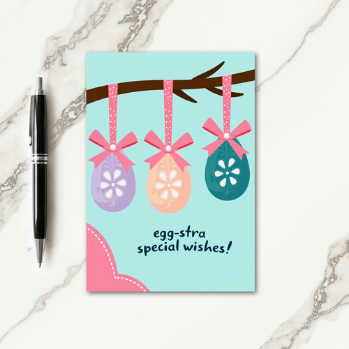 Festive Springtime Wishes Card