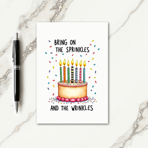 Festive Sprinkles Card