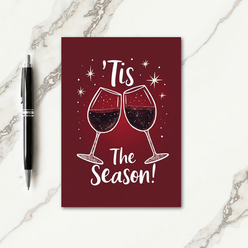 Festive Toast Celebration Card