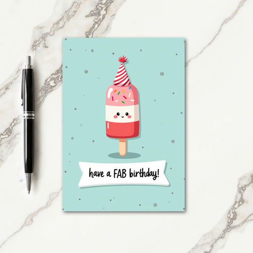 Festive Treat Birthday Card