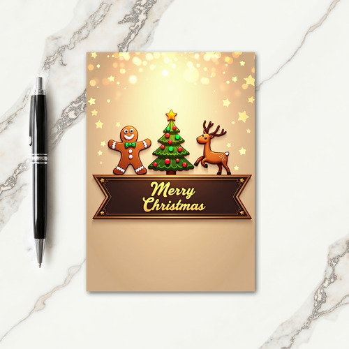 Festive Trio Cheer Card