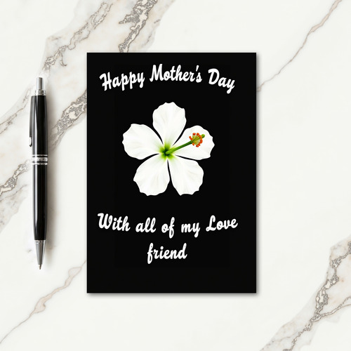 Fiery Anthers Mothers Day Card