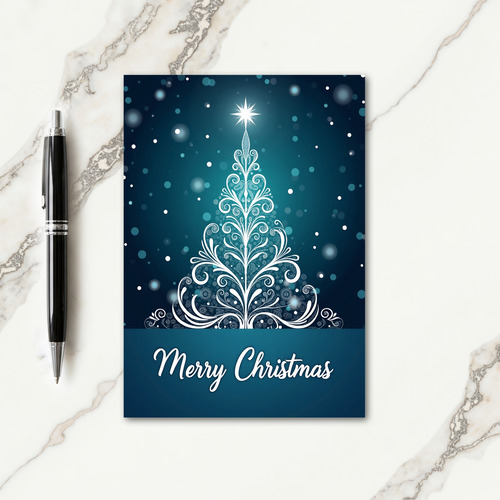 Filigree Winter Card