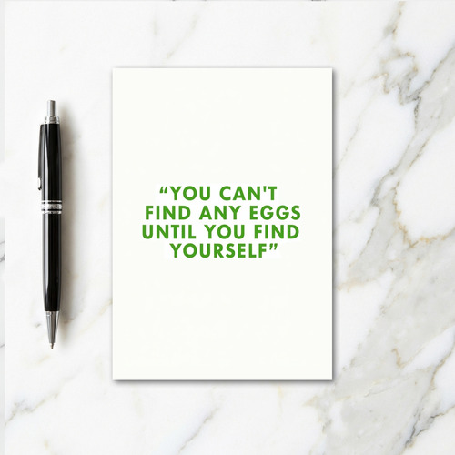 Find Yourself First Card