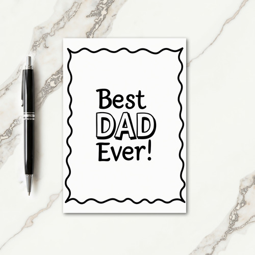 Finest Dad Ever Graphic Card