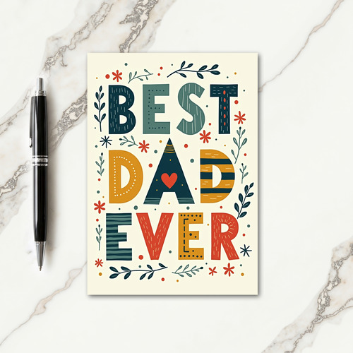 Finest Fathers Day Ever Card