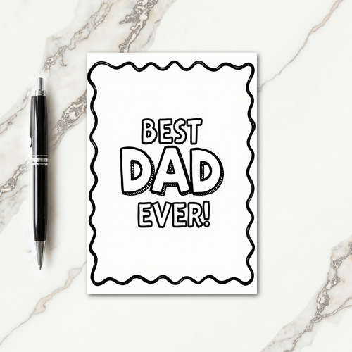 Finest Fathers Day Sketch Card