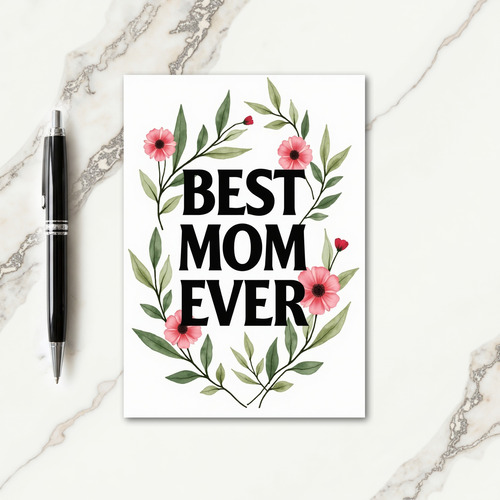 Finest Floral Mothers Day Card