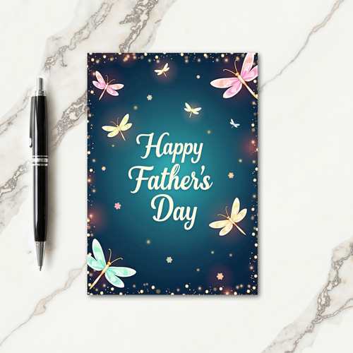 Firefly Fathers Day Card