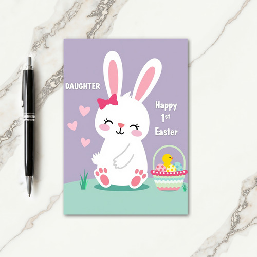 First Birthday Celebration Card