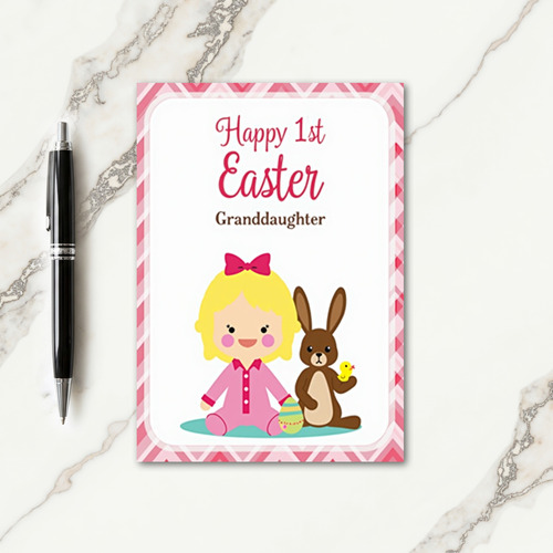 First Birthday Daughter Greeting Card