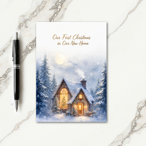 First Christmas In Your New Home Card