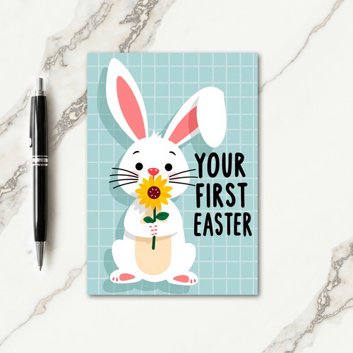 First Easter Bunny Card