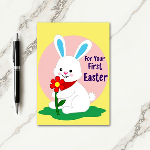 First Easter Bunny Friend Card