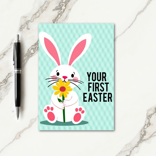 First Easter Bunny Sweet Card