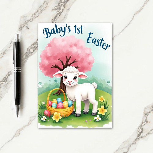 First Easter For Baby Card