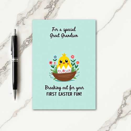 First Easter Fun Special Card
