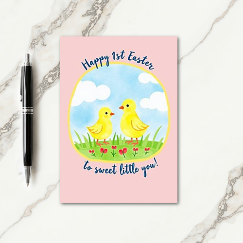 First Easter Sweetie Card