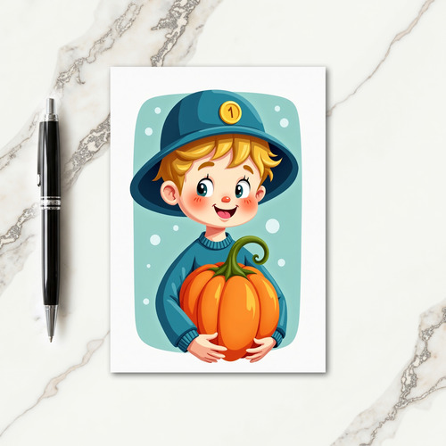 First Harvest Joy Card