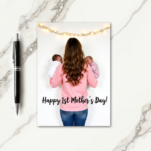 First Motherhood Scene Card