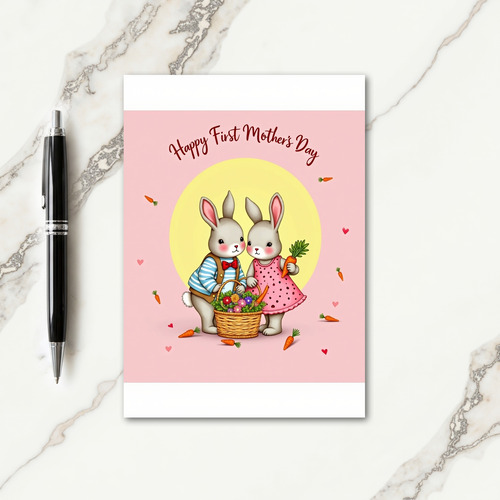 First Mothers Day Animals Card