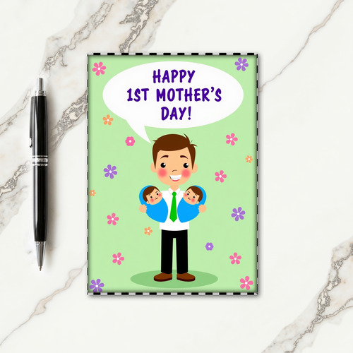 First Mothers Day Family Card