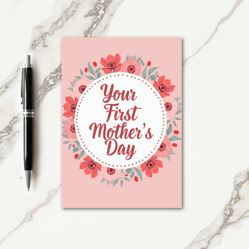 First Mothers Day Partner Card