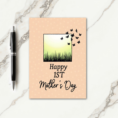 First Mothers Day Scene Card