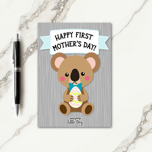 First Mothers Day Son Card
