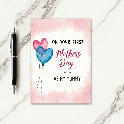 First Mummy Mothers Day Card