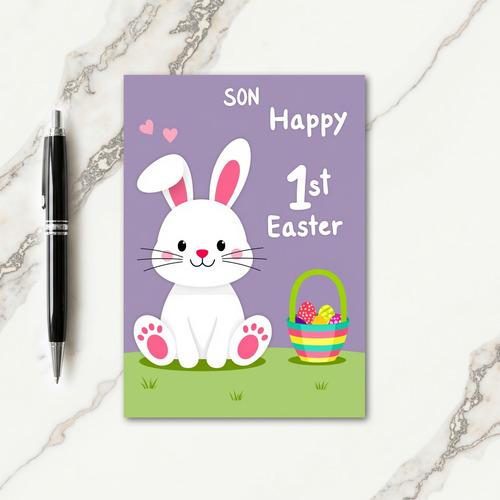 First Son Celebration Card
